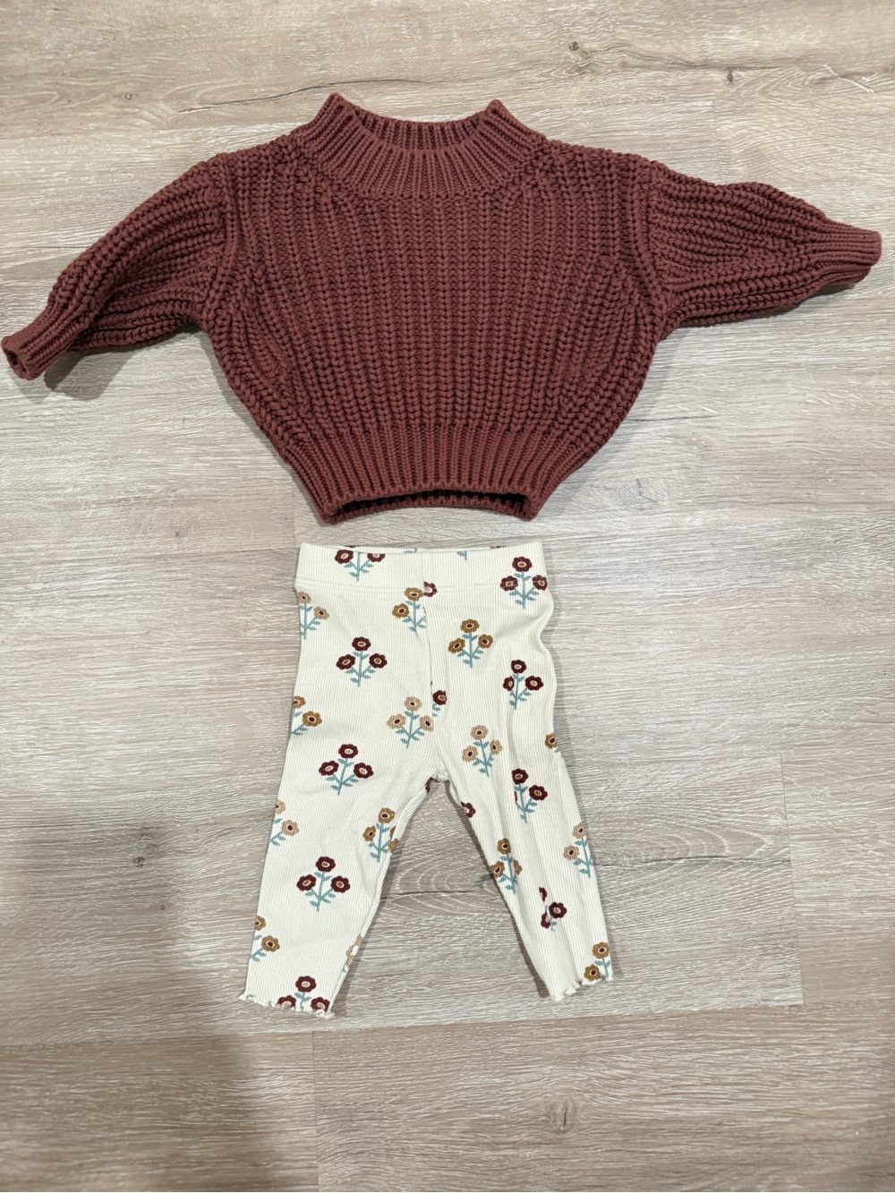 Quincy Mae Ribbed Sweater & Little Co Leggings